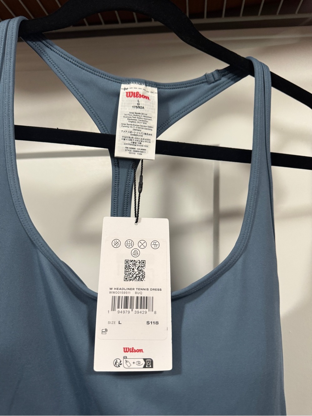 Wilson Light Blue Tennis Dress - Picture 4 of 9
